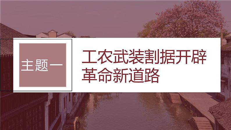 2024年高考历史一轮复习（部编版） 板块2 第7单元 第19讲　中国共产党开辟革命新道路 课件05