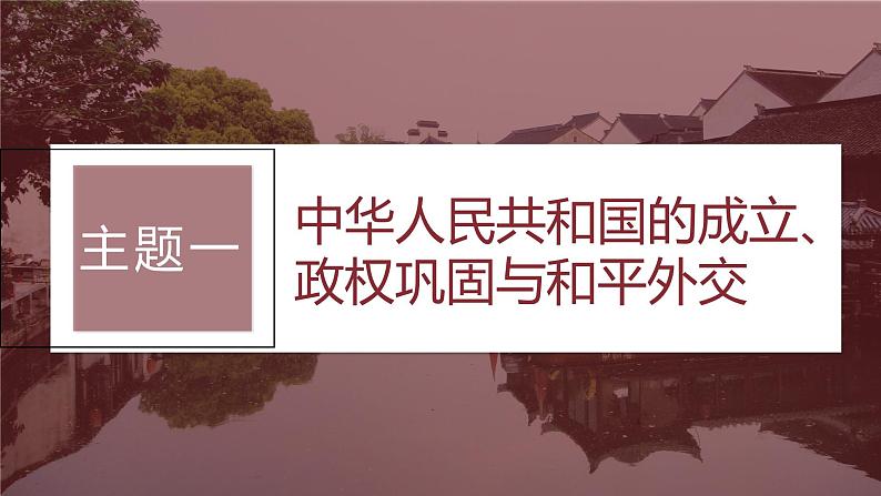 2024年高考历史一轮复习（部编版） 板块3 第8单元 第22讲　中华人民共和国成立和向社会主义的过渡 课件07