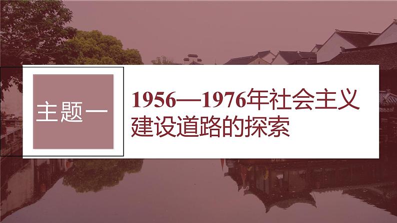 2024年高考历史一轮复习（部编版） 板块3 第8单元 第23讲　社会主义建设在探索中曲折发展 课件05