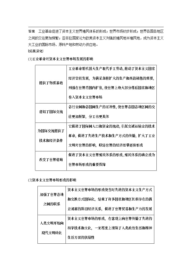 2024年高考历史一轮复习（部编版） 板块7 第16单元 第51讲　近代西方的商业贸易与社会生活第3页
