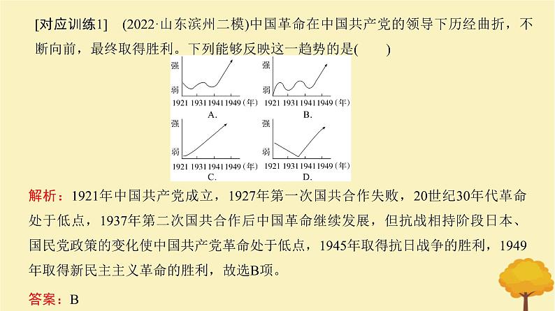 2024届高考历史一轮总复习第六单元中国共产党与新民主主义革命单元总结深化课件05