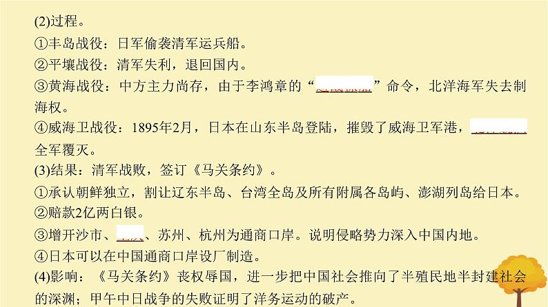 2024届高考历史一轮总复习第五单元晚清时期的内忧外患与救亡图存第12讲列强侵略中国的加剧与挽救民族危亡的斗争课件05