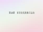 新教材2023版高中历史第六单元世界殖民体系与亚非拉民族独立运动第13课亚非拉民族独立运动课件部编版必修中外历史纲要下