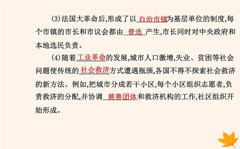 新教材2023高中历史第六单元基层治理与社会保障第18课世界主要国家的基层治理与社会保障课件部编版选择性必修107