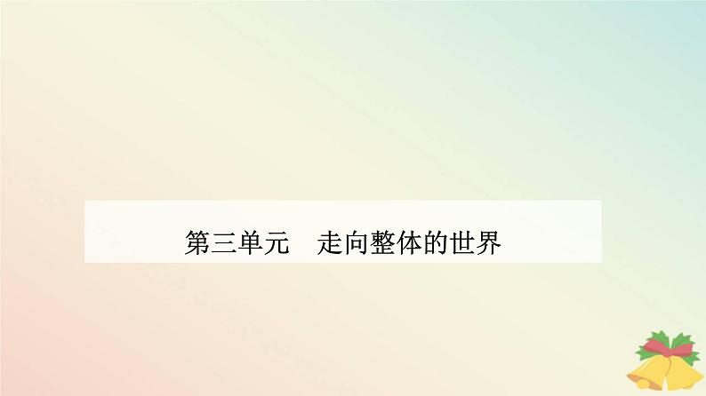 新教材2023高中历史第三单元走向整体的世界第6课全球航路的开辟课件部编版必修中外历史纲要下第1页