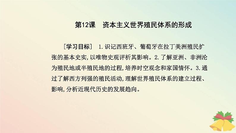 新教材2023高中历史第六单元世界殖民体系与亚非拉民族独立运动第12课资本主义世界殖民体系的形成课件部编版必修中外历史纲要下第2页