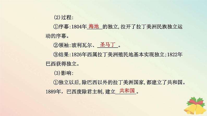 新教材2023高中历史第六单元世界殖民体系与亚非拉民族独立运动第13课亚非拉民族独立运动课件部编版必修中外历史纲要下04