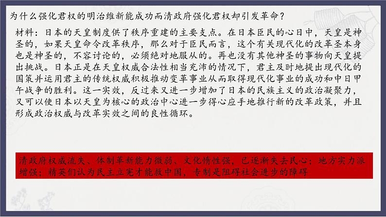 人教统编版高中历史必修中外历史纲要 第十九课 辛亥革命 课件+教案+同步分层练习(含答案)08