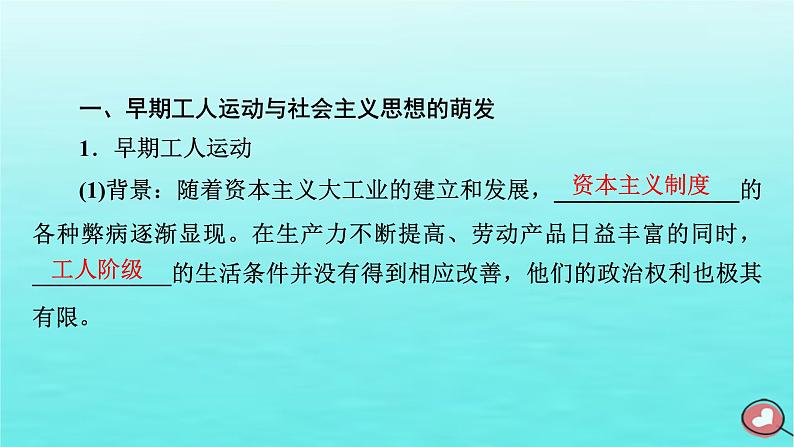 新教材2023年高中历史第5单元工业革命与马克思主义的诞生第11课马克思主义的诞生与传播课件部编版必修中外历史纲要下08