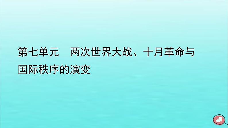 新教材2023年高中历史第7单元两次世界大战十月革命与国际秩序的演变第16课亚非拉民族民主运动的高涨课件部编版必修中外历史纲要下01