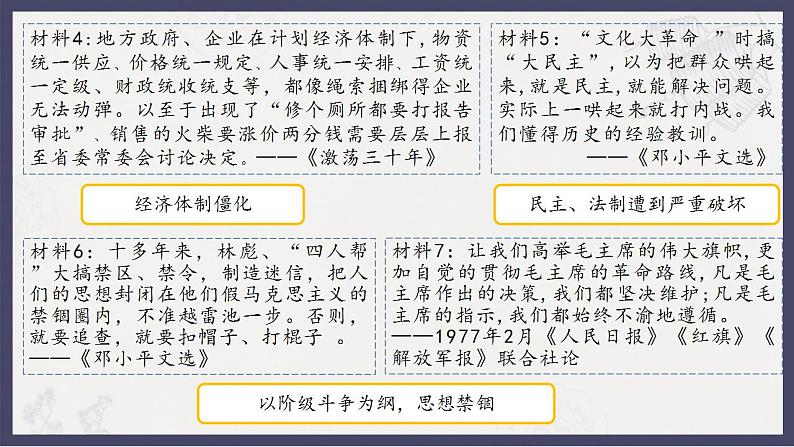 人教统编版高中历史必修中外历史纲要 第二十八课 中国特色社会主义道路的开辟与发展 课件+教案+同步分层练习(含答案)08