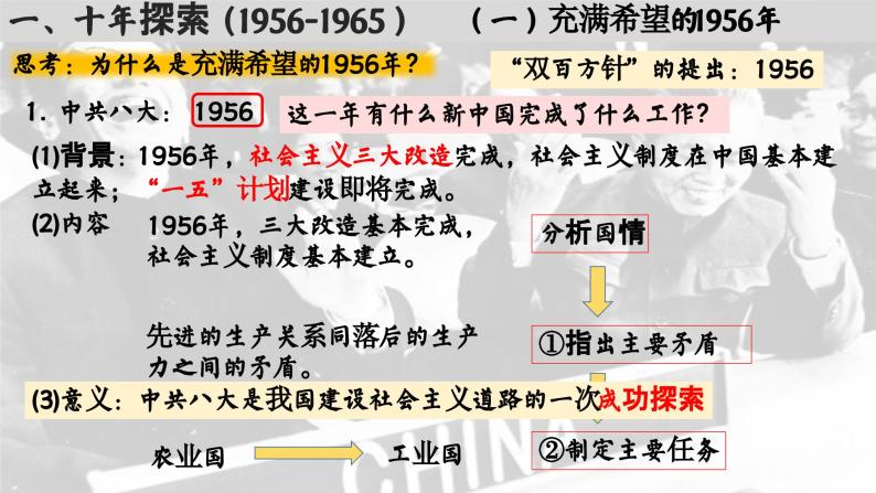 高中历史统编版必修中外历史纲要上课件第27课社会主义建设在探索中曲折发展03