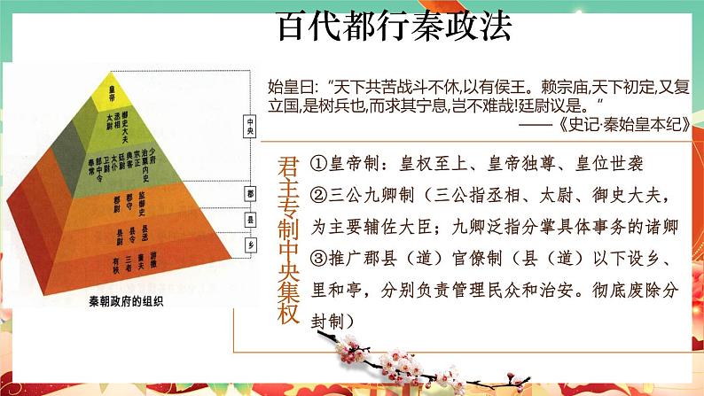 人教统编版历史(必修) 第3课 秦统一多民族封建国家的建立（课件）08