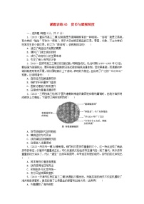 2024版新教材高考历史全程一轮总复习课题训练43货币与赋税制度