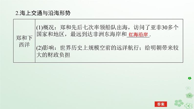 2024版新教材高考历史全程一轮总复习第一编中国古代史第四单元明清中国版图的奠定与面临的挑战课题11从明朝建立至清朝前中期的统治课件06