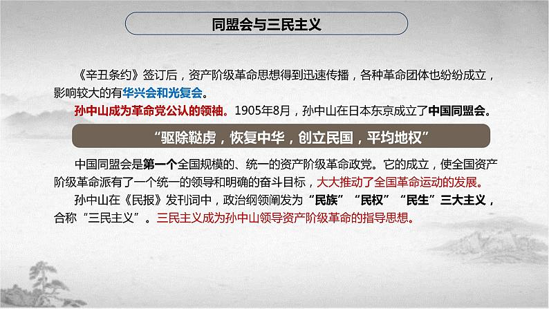 高教版中职高一历史全一册 第15课 辛亥革命与中华民国的建立 课件07