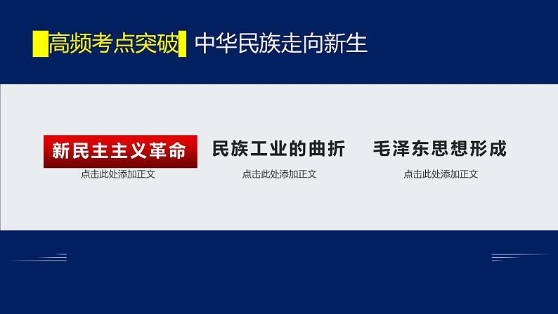 专题09 新民主主义革命(1919-1949）-2020年高考历史二轮专题复习讲义课件PPT第4页