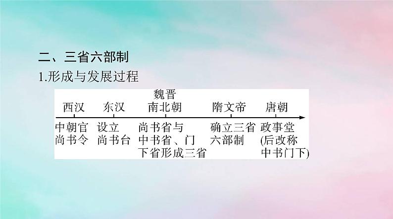 2024届高考历史一轮总复习必修中外历史纲要上第二单元第7课隋唐制度的变化与创新课件05