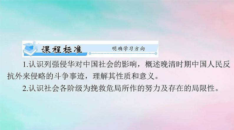 2024届高考历史一轮总复习必修中外历史纲要上第五单元第17课国家出路的探索与列强侵略的加剧课件02