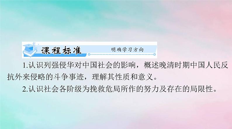 2024届高考历史一轮总复习必修中外历史纲要上第五单元第18课挽救民族危亡的斗争课件第2页