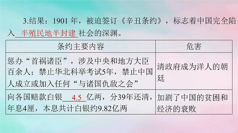 2024届高考历史一轮总复习必修中外历史纲要上第五单元第18课挽救民族危亡的斗争课件第8页