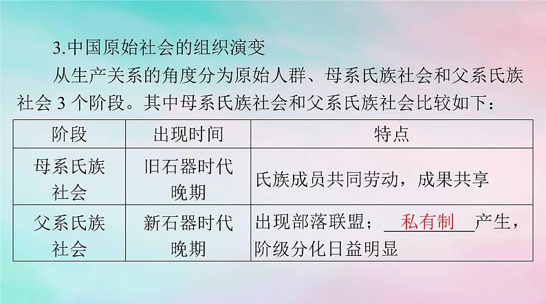 2024届高考历史一轮总复习必修中外历史纲要上第一单元第1课中华文明的起源与早期国家课件08