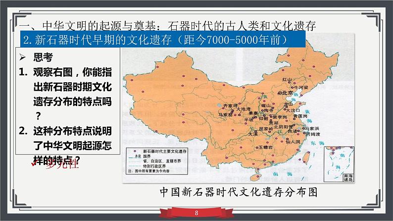 第1课 中华文明的起源与早期国家 课件--2023-2024学年高一上学期历史统编版（2019）必修中外历史纲要上第8页