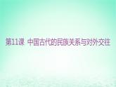 江苏专版2023_2024学年新教材高中历史第四单元民族关系与国家关系第11课中国古代的民族关系与对外交往课件部编版选择性必修1