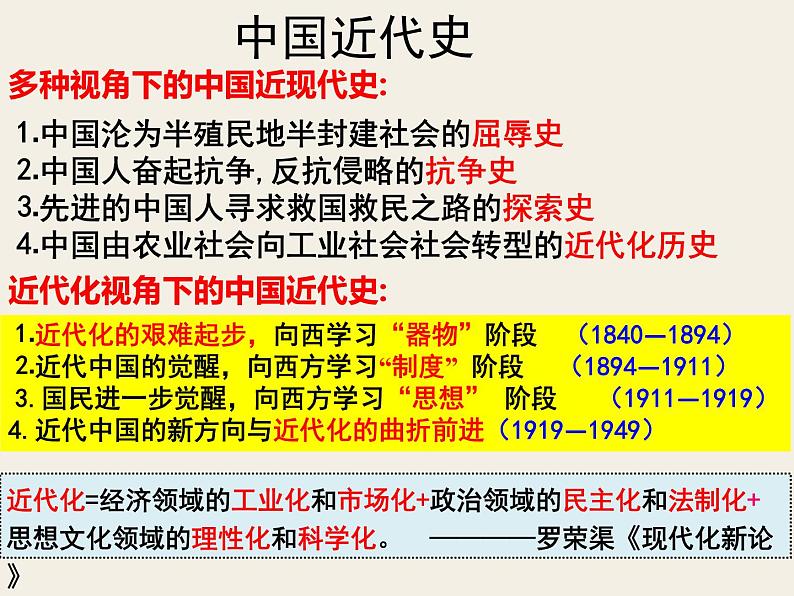 专题07 中国近代史（1840—1894）-2022年高考历史精细大一轮复习优质备课课件（中国史）第4页