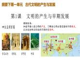 第1课 文明的产生与早期发展课件 课件2022-2023学年高一下学期统编版（2019）必修中外历史纲要下