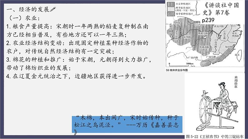 人教统编版高中历史必修中外历史纲要 第十一课 辽宋夏金元的经济、社会与文化（2023新版） 课件+教案+同步分层练习(含答案)06