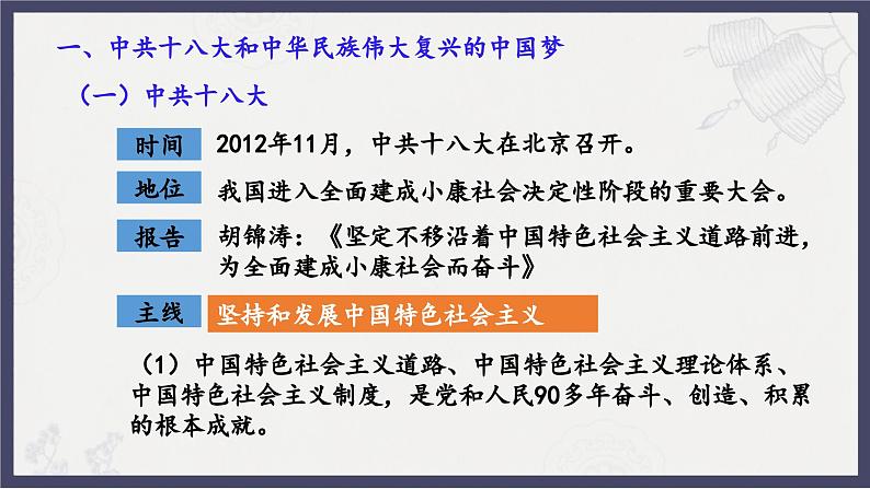 人教统编版高中历史必修中外历史纲要 第二十九课 中国特色社会主义进入新时代 课件第6页