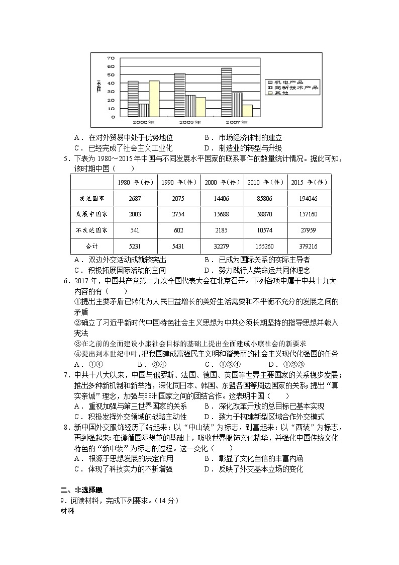 人教统编版高中历史必修中外历史纲要 第二十九课（2023新版） 中国特色社会主义进入新时代 课件+教案+同步分层练习(含答案)02