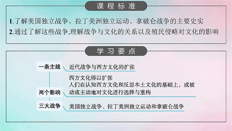 新教材2023_2024学年高中历史第5单元战争与文化交锋第12课近代战争与西方文化的扩张课件部编版选择性必修302