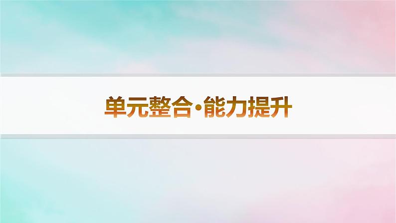 新教材2023_2024学年高中历史第6单元文化的传承与保护单元整合+能力提升课件部编版选择性必修3第1页