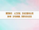 新教材2023_2024学年高中历史第4单元商路贸易与文化交流第9课古代的商路贸易与文化交流分层作业课件部编版选择性必修3