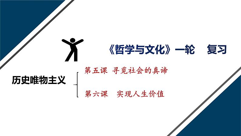 历史唯物主义 课件-2024届高考政治一轮复习统编版必修四哲学与文化02