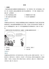 广东省深圳市六校联盟2023届高三历史上学期期中联考试题（Word版附解析）