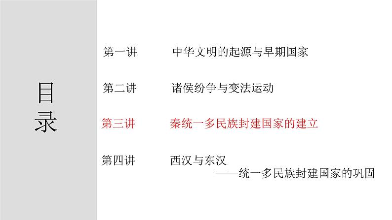 第3讲++秦统一多民族封建国家的建立+-+备战2024年高考历史一轮复习考点知识一遍过（中外历史纲要上）课件PPT第2页