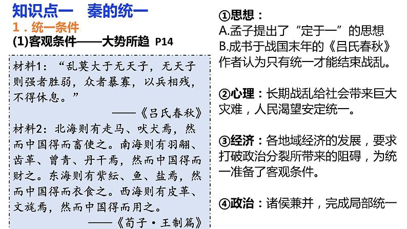 秦朝课件高三历史一轮复习第3页