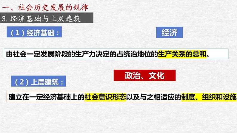 5.2 社会历史的发展 课件- 2024届高考政治一轮复习统编版必修四哲学与文化第7页