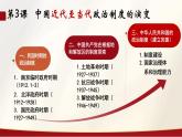 第3课+中国近代至当代政治制度的演变（同步课件+同步练习）-2023-2024学年高二历史同步精品课堂（统编版选择性必修1）