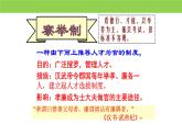 第7课 隋唐制度的变化与创新 课件
