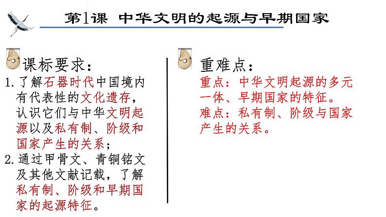 第1课 中华文明的起源与早期国家 课件第2页