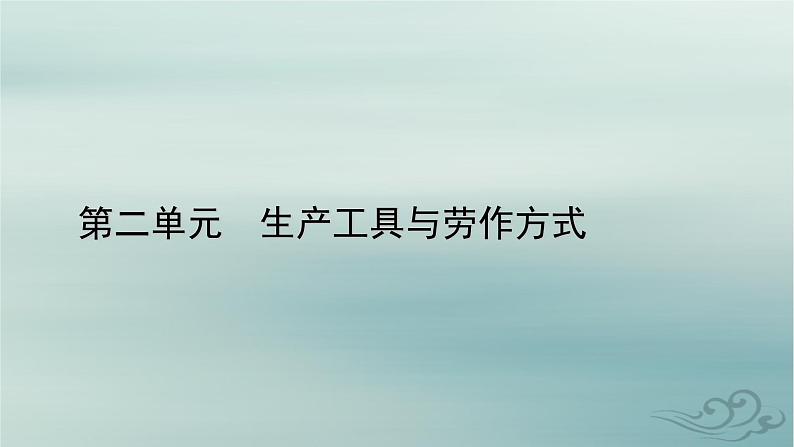 新教材适用2023_2024学年高中历史第2单元生产工具与劳作方式第6课现代科技进步与人类社会发展课件部编版选择性必修201