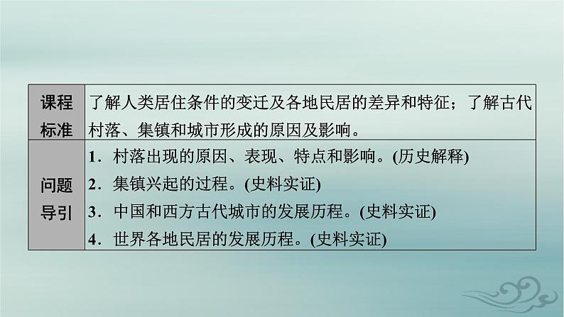 新教材适用2023_2024学年高中历史第4单元村落城镇与居住环境第10课古代的村落集镇和城市课件部编版选择性必修208