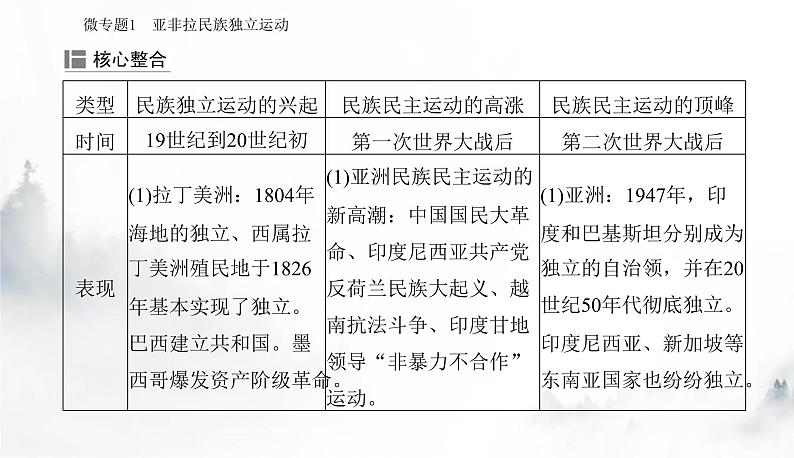 2024届高考历史二轮复习专题十四近现代民族独立运动、社会主义运动和国际法的发展课件第5页