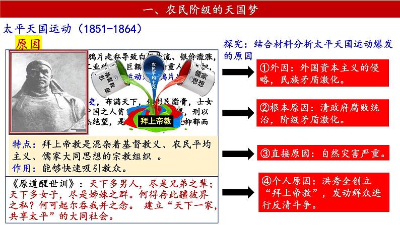 第16课 国家出路的探索与列强侵略的加剧统编版2019必修中外历史纲要上册  (5)课件PPT第4页