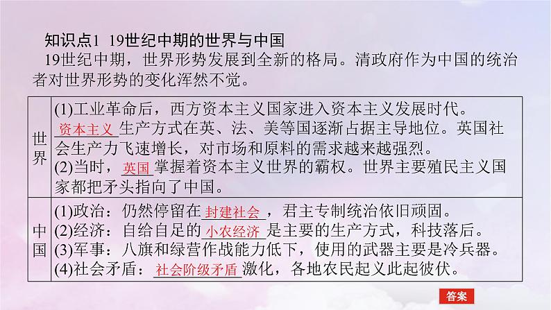 2024版新教材高中历史第五单元晚清时期的内忧外患与救亡图存第十五课两次鸦片战争课件部编版必修中外历史纲要上05