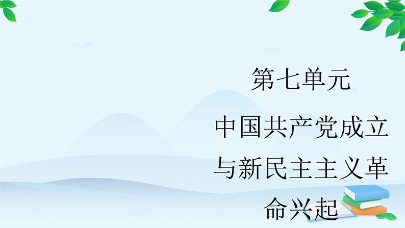 高中历史统编版（2019）必修中外历史纲要上册 第21课 五四运动与中国共产党的诞生 课件01